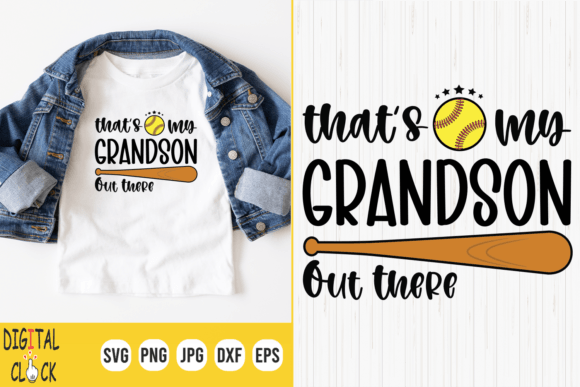 Download That's My Grandson  Softball out There - Premium Resources