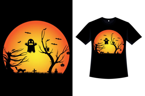 Download Halloween Vintage Color T-shirt Design - Vintage Collection